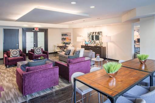 Clubhouse at The Flats at Wheaton Station in Wheaton, MD
