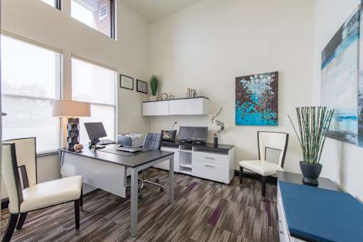 Leasing Office at The Flats at Wheaton Station in Wheaton, MD