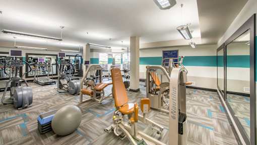Fitness Center at The Flats at Wheaton Station in Wheaton, MD