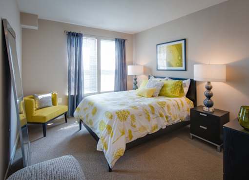 Bedroom at The Flats at Wheaton Station in Wheaton, MD