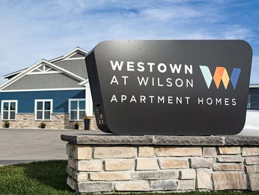 Property Signage at Westown at Wilson, Grand Rapids, MI