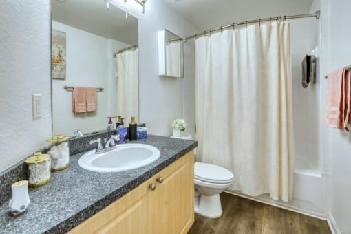 Bathroom with a Sink at Rivertree Apartments, Riverview, Florida