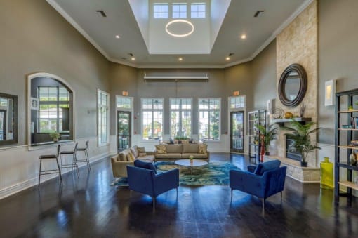 Spacious Living Room at Rivertree Apartments, Florida, 33578