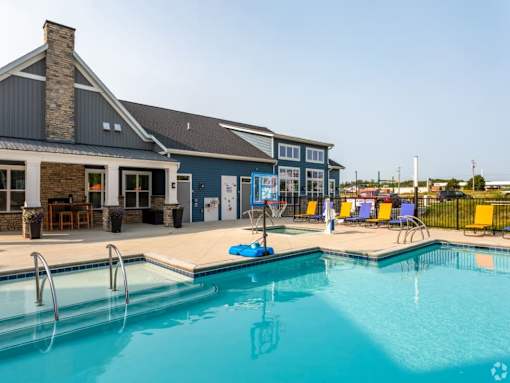 Sparkling Pool at Westown at Wilson, Michigan