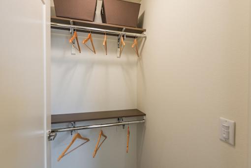 Closet at 8000 Uptown Apartments, Broomfield, 80021