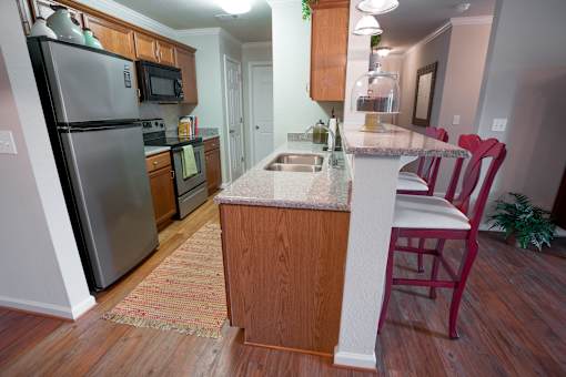 Kitchen at Verandas at Taylor Oaks Apartments in Montgomery, AL