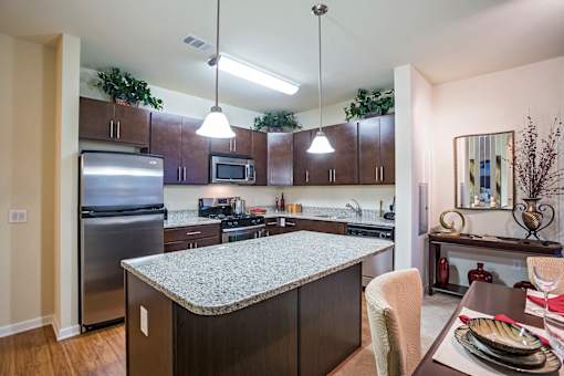 Dining And Kitchen at The Reserve at Riverdale, New Jersey, 07457