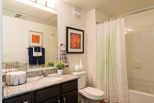 Bathroom at Arterra Place Apartments, Aurora, CO, 80017
