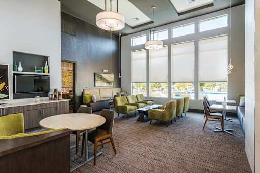 Clubhouse area at Arterra Place Apartments, Aurora, CO, 80017