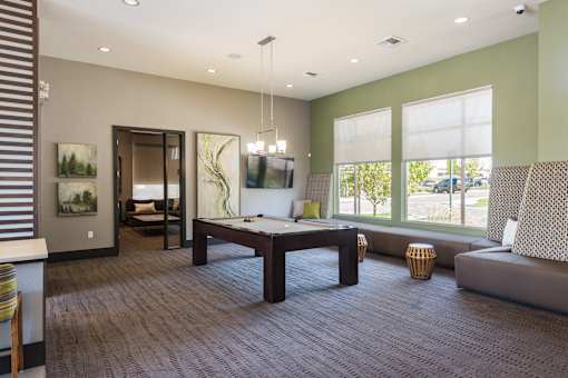 Billiards at Arterra Place Apartments, Aurora, CO