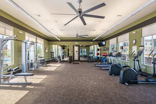 Fitness Center  at Arterra Place Apartments, Aurora