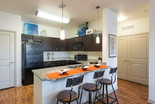 Kitchen at Arterra Place Apartments, Aurora, CO, 80017
