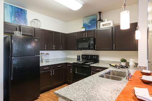 Kitchen at Arterra Place Apartments, Aurora