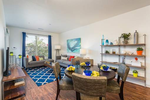 Living Room at Arterra Place Apartments, Aurora, CO