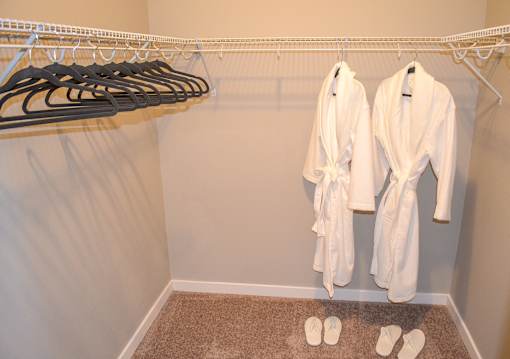 Walk-In Closet at Black Feather Apartments in Castle Rock, CO