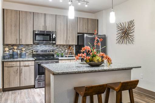 Gourmet Kitchen at Centre Pointe Apartments in Melbourne, FL