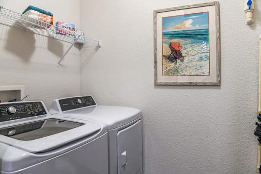 Washer and Dryer at Centre Pointe Apartments, Melbourne, FL, 32940 