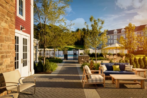 Sundeck  at Cirrus Apartments, Ashland, Massachusetts