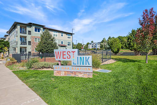 Sign for Property at WestLink at Oak Station Apartments, Lakewood