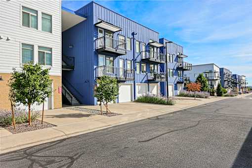 Apartment Building with a Tree at 8000 Uptown Apartments, Colorado, 80021