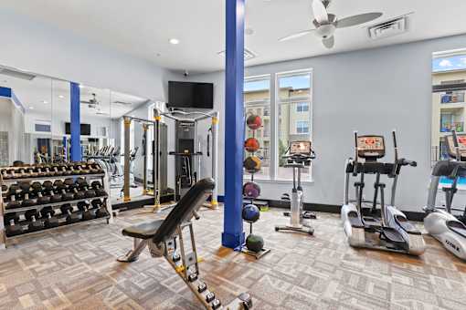 the apartments at masse corner 205 fitness room