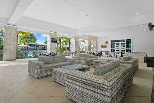 Outdoor Living Areas at Centre Pointe Apartments, Melbourne