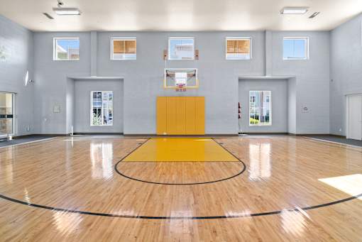Open Basketball Court at Centre Pointe Apartments, Melbourne, Florida