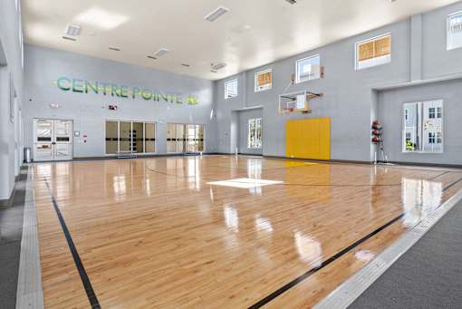 Basketball Court at Centre Pointe Apartments, Melbourne