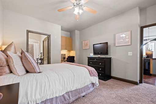 Bedroom at The Millennium Towne Center Apartments, Baton Rouge, LA