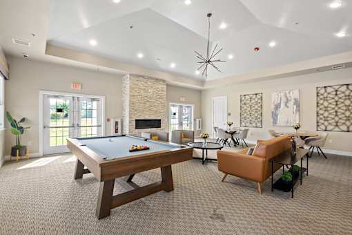 Living room at The Landing Apartment , New Jersey, 07730