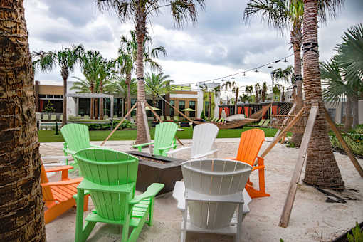Fire Pit Patio at The Strand, Oviedo, 32765