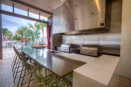 Grilling Station at The Strand, Oviedo, Florida