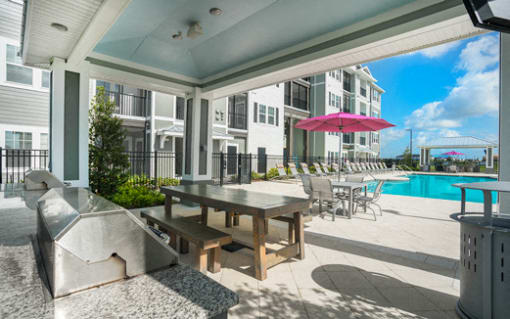 Poolside Grillst at Palms at Magnolia Park, Riverview, FL, 33578