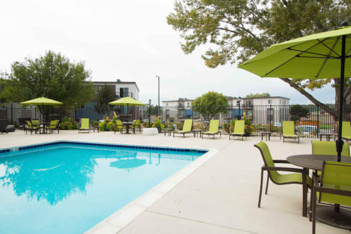 Pool at Park 88 Apartments, Thornton, CO, 80229