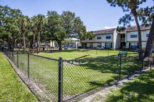 Dog Park at Somerset Apartments, Largo, Florida