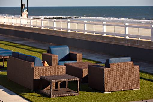 Roof top at 10 West Apartments, Long Beach, NY