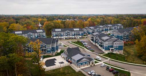 Drone View at Westown at Wilson, Grand Rapids, MI, 49534