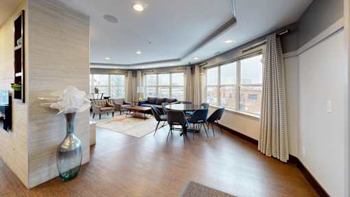 Dining Area And Living Room at Wheaton 121, Wheaton