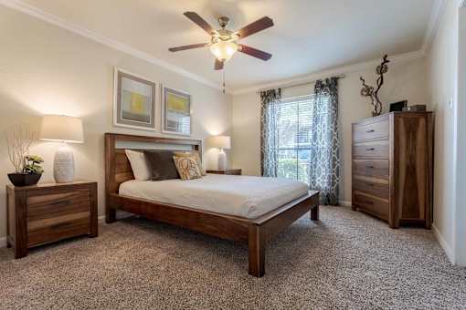 Comfortable Bedroom at 2400 Briarwest Apartments, Houston, TX, 77077