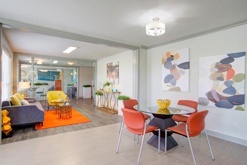 Dining And Living Area at Metro 5514, Texas, 77021