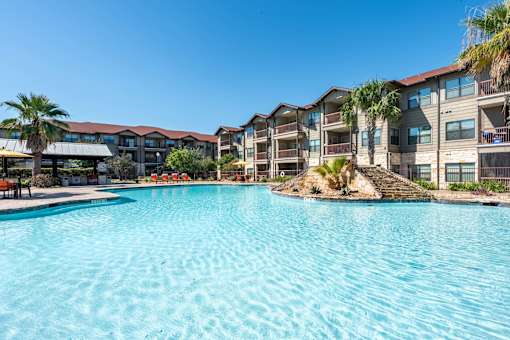 legacy brooks apartments swimming pool;  at Legacy Brooks, Texas