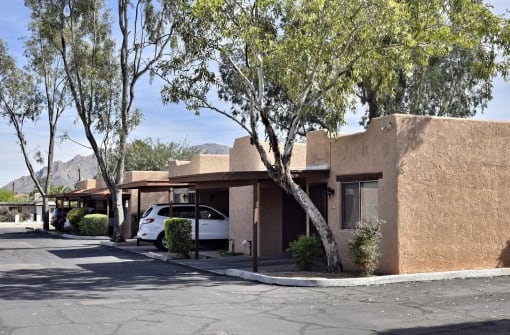 Property Exterior Landscape at San Xavier Casitas, Arizona, 85716