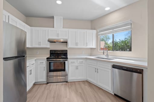 Fully Equipped Kitchen at San Xavier Casitas, Tucson, AZ 85716