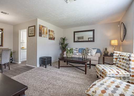 Living Room  at Willow Oaks, Bryan
