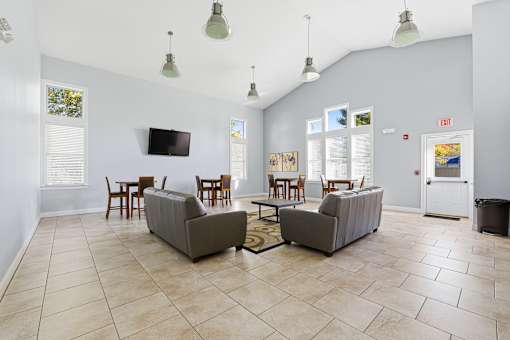 Clubhouse Lounge at Hidden Brook Apartment Homes, New Bedford, 02740