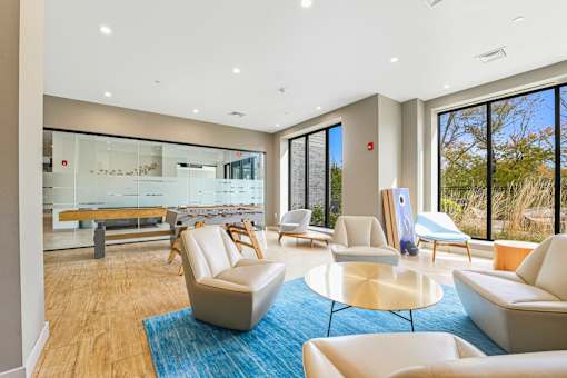 Modern Living Area at The Aeronaut, Weymouth, MA, 02190