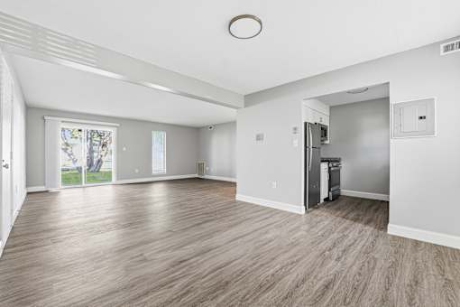 Spacious Living Area at Hidden Brook Apartment Homes, New Bedford, Massachusetts