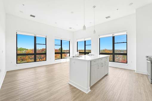 Spacious Kitchen with cabinets at The Aeronaut, Massachusetts, 02190