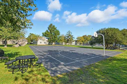 Basketball Court at Hidden Brook Apartment Homes, New Bedford, MA, 02740