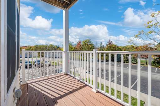 Balcony And Deck at Axis at Lakeshore, Bridgewater, Massachusetts